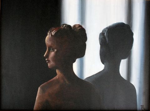 Femme au miroir